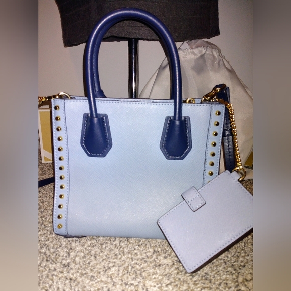 Michael Kors Studded Mercer Bag AND Wallet Set - Picture 6 of 9